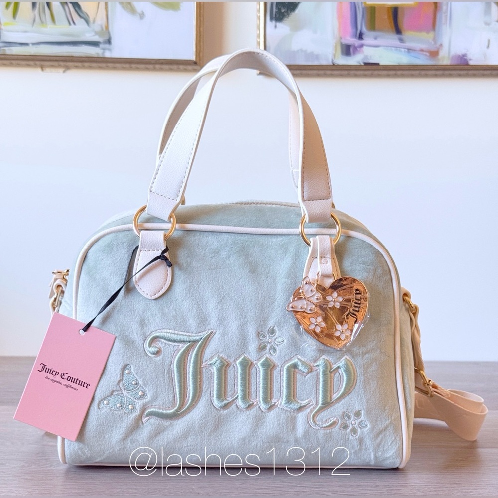 JUICY COUTURE Bag Juicy in the Sky Bowler Satchel - Mint Green